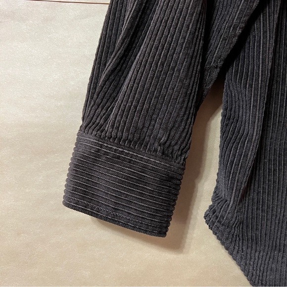 Aritzia The Group Babaton Graydon Shirt Jacket Corduroy Button Up Shacket Size S - Picture 7 of 10